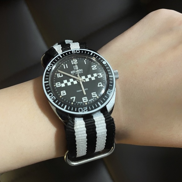 ✨VTG Men’s Atlantic Diver Racing Mechanical Swiss Watch - Picture 4 of 9